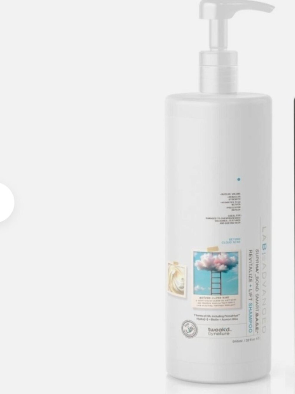 Tweak'd Suprha7 BondK Shampoo Beyond Cloud 9 32 oz Pump Inserted New